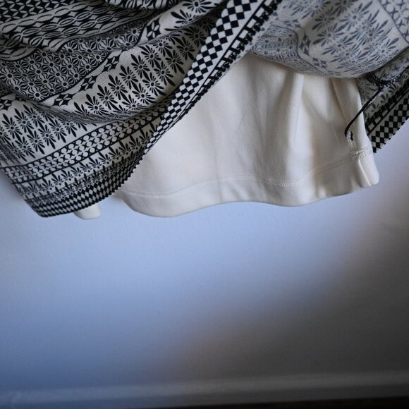 Ann Taylor Loft Geometric Dress – Black & White – Size S - Picture 7 of 12